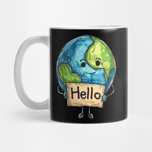 Earth hello Mug